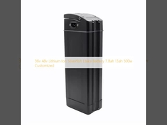 36v 48v Lithium Ion Silverfish Ebike Battery 7.8ah 13ah 500w Customized
