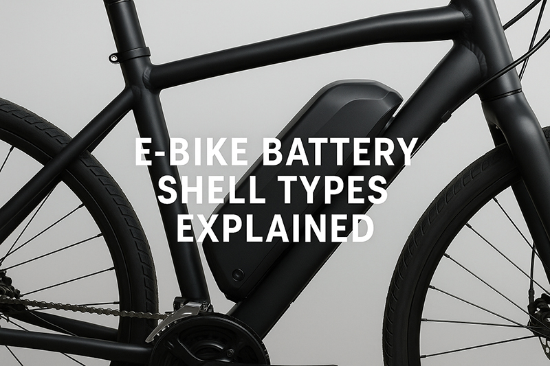 Latest company blogs about E-Bike Battery Shell Types Explained: Structures, Features & Application Scenarios