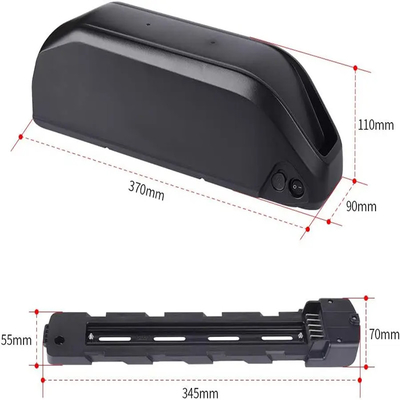 Lithium Ion Down Tube Battery 24v 36v 48v 15Ah For Electric Bicycle